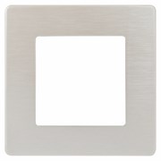 12-5101-15 ЭРА Рамка для розеток и выключателей на 1 пост, Сатин, перламутр Б0052508