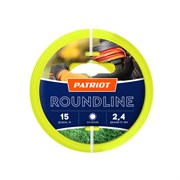 Леска Roundline D 2,4 мм L 15 м (круглая, желтая) 240-15-1 на пластиковой обойме, блистерн.тип 805201017