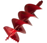 Шнек двухзаходный PATRIOT D300B для грунта к бензобуру со сменными ножами, диаметр 300мм длина 800мм 742004430