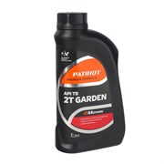 Масло минеральное PATRIOT G-Motion 2Т GARDEN, 1л 850030300