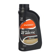 Масло полусинтетическое PATRIOT G-Motion 5W30 4Т ARCTIC, 1л 850030100