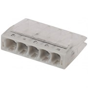 Клемма СМК, серия 205, 5 отверстия, 0,5-2,5 мм2 (упак. 100 шт.) NO-224-25  Б0043943