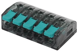 Клемма СМК, серия 415, 5 отверстия, 0,5-4 мм2 (упак.2 шт.) NO-224-51  Б0043969