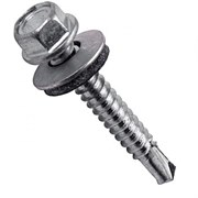 Саморез кровельный с шайбой ST 5,5х38 (3000шт) металл/металл B03005503832S07