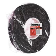 Изолента ХБ 20*26м ЕРМАК в/с черная 300гр 672-013