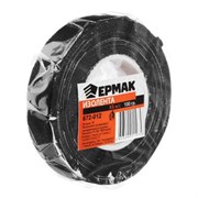 Изолента ХБ 20* 9,0м ЕРМАК в/с черная 100гр 672-012