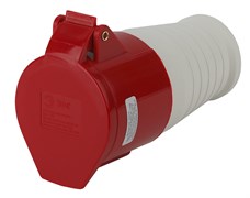Розетка ЭРА R-32-3P-PE-N-IP44 переносная 225 3Р+РЕ+N 32А 380В IP44  Под заказ Б0032866