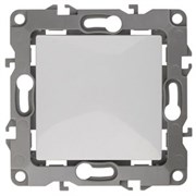 12-1108-01 ЭРА Переключатель перекрестный Серия 12 10АХ-250В, IP20, белый  Б0018242