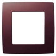 12-5001-25 ЭРА Рамка на 1 пост, Эра12, бордо Б0019390