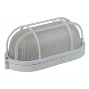 Светильник ЭРАНБП04-60-002Акватермоалюминий/стеклорешеткаIP54E27max60Вт 212х105овал белый Под заказ Б0048425