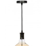 PL13 E27 - 2 PB Подсветка ЭРА Накладной, цоколь Е27, провод 1 м, цвет жемчужно-черный Б0048523