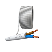 Провод ПВС 2х1,5 мм2 100м белый ГОСТ ЭРА Б0058814