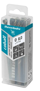 Сверло по металлу  8,0 x117 мм, HSS-co RENNBOHR COBALT  PROM (20шт/уп) 671080