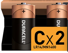 Duracell LR14-2BL NEW (2шт/уп) Б0014054