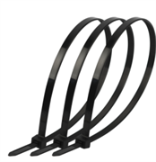 Кабельная стяжка 4.8 х 400 мм чёрная (100 шт/уп) Simple NO-224-203 Б0066038