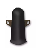 Угол наружный (внешний) с крепежом для плинтуса 85мм 