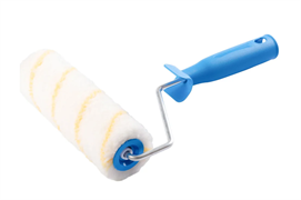 Валик 180 мм полиэстер d 40мм  бюгель 6мм, ворс 13мм желт.нить 