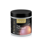 ЛАК матовый SOLEX для мебели и декора 0,5кг (уп 6) 00972418