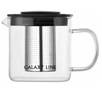 Чайник заварочный GALAXY LINE GL9358 черный 4610092014784
