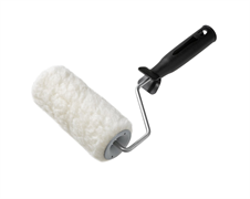 Мини-валик  150 мм нат.мех d 48 мм, бюгель 6 мм, ворс 14 мм, белый «ГОСТ»АКОР(35шт/уп) ЛКМ 202 48 615