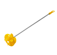 Насадка-миксер пластиковый D74, стержень из оцинкованной стали, D6, Эксперт  АКОР 304 74 074