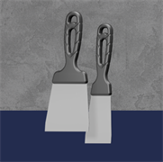 Шпатель  100мм  гладкий  нерж.сталь 