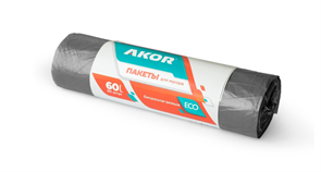 Пакеты для мусора  60л (20шт/уп) 