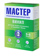 Клей обойный "Мастер" виниловый 200г (36шт/уп) 6383*