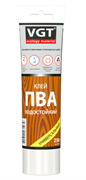 Клей ПВА 0,25кг столярный  водостойкий VGT , туба (по12шт) 42365