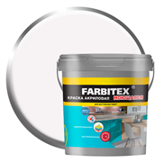 Краска акриловая  1,1 кг моющая FARBITEX 4300006826