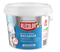 Краска ВД фасадная  14,0кг/8.8л OLECOLOR 4300000051