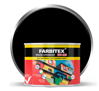 Эмаль алкидная ПФ-115  0.4кг черный FARBITEX 4300009075