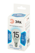 Лампа светодиодная  ЭРА LED smd P45-15w-840-E14 4000К Б0066805