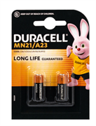 Элемент питания Duracell А23 алкалиновые 12v (2 шт.) MN21-2BL Б0069182