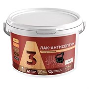 Лак-антисептик  АЗ тонированный для древесины дуб 0,9кг ведро (уп 12) 00973255
