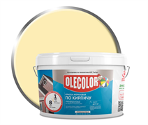 Краска акриловая  3,0 кг по камню песочный  Olecolor (4шт/уп) 4300015875