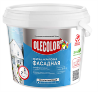 Краска ВД фасадная база "С"   2,5кг/3,25л OLECOLOR (4шт/уп) 4300010492