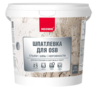 Шпатлевка по дереву  1,3кг для плит OSB НЕОМИД (6шт) Н-ШпатлOSB-1,3