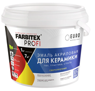 Эмаль акриловая  0,9 кг FARBITEX PROFI для керамики,пвх,пластика"(8шт/уп) ПОД ЗАКАЗ 4300014358