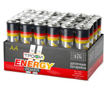 Элемент питания Трофи LR6-24 bulk ENERGY POWER Alkaline (24/720/21600) Б0035376