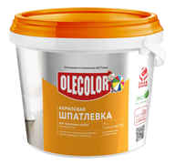 Шпатлевка акриловая для наружных работ  3.0 кг OLECOLOR (6шт/уп) 4300000132
