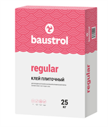 Клей плиточный "RECULAR" Baustrol 25кг (60шт)СПЕЦЦЕНА 00-0000004сп
