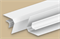 Угол внутренний для панелей 8мм 3,0м  Идеал Ламини  001-0 Белый глянцевый (25шт/уп) - фото 22620