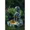 GWXF01188 GREEN APPLE Фонтан садовый Мальчик и черепаха 54см (8) - фото 27000