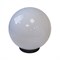 НТУ 02-60-201 ЭРА Светильник садово-парковый шар белый IP44 60Вт E27 D200mm (6/90) - фото 31821