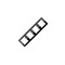 Рамка четырехместная горизонтальная  UNIVersal  серия  Бриллиант  черная (еврослот) - фото 33677