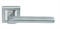 Ручка дверная Rucetti RAP 24-S SC/CP,цвет-мат.хром/хром. - фото 35666
