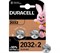 Duracell DL/CR2032-2BL (1шт/уп) - фото 37107