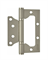 Петля дверная бабочка НОРА-М 800-4  STD (100*75*2,5) без колп. накладная - Матовый никель - фото 47470 Петля дверная бабочка НОРА-М 800-4  STD (100*75*2,5) без колп. накладная - Матовый никель - фото 47470