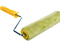 Валик полиакрил 230мм  бюгель d 8 мм ворс11 мм  пласт. желтая ручка БИБЕР  ВД Красок и грунтовки - фото 52384